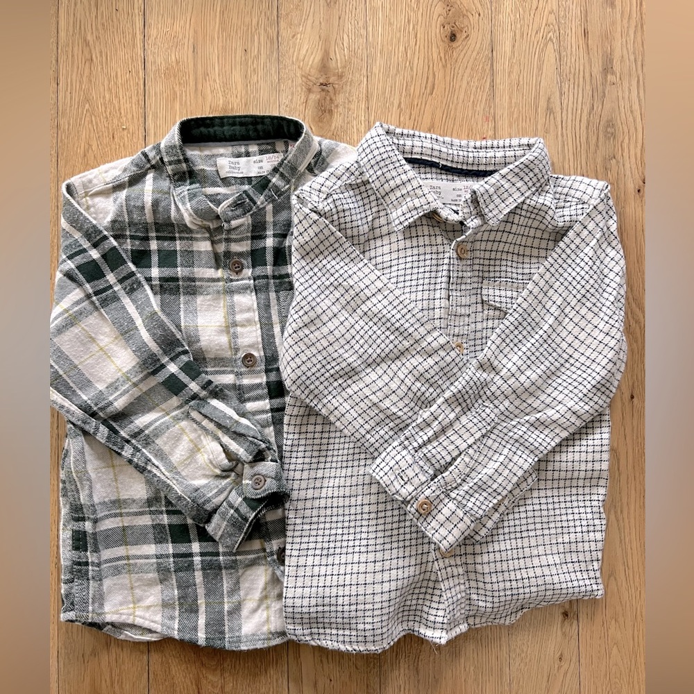 Zara Baby collection shirts (12-18 months)